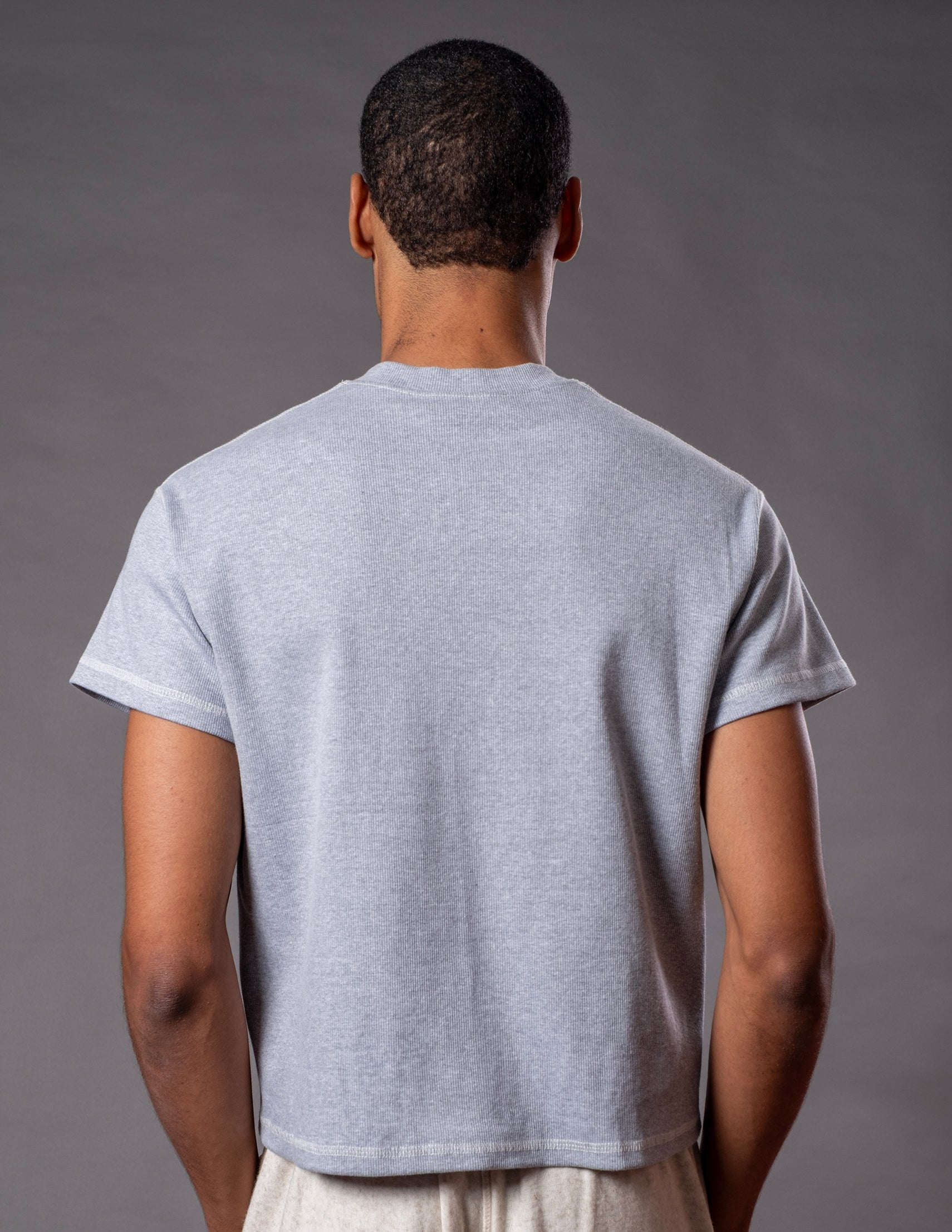 BABY TEE CINZA