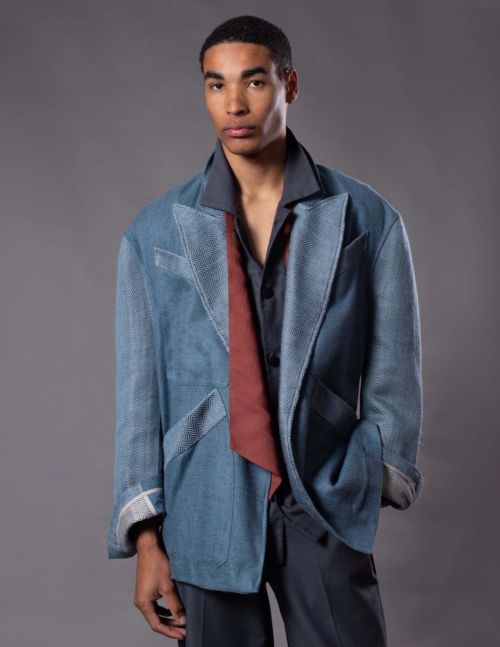 BLAZER PARIS AZUL
