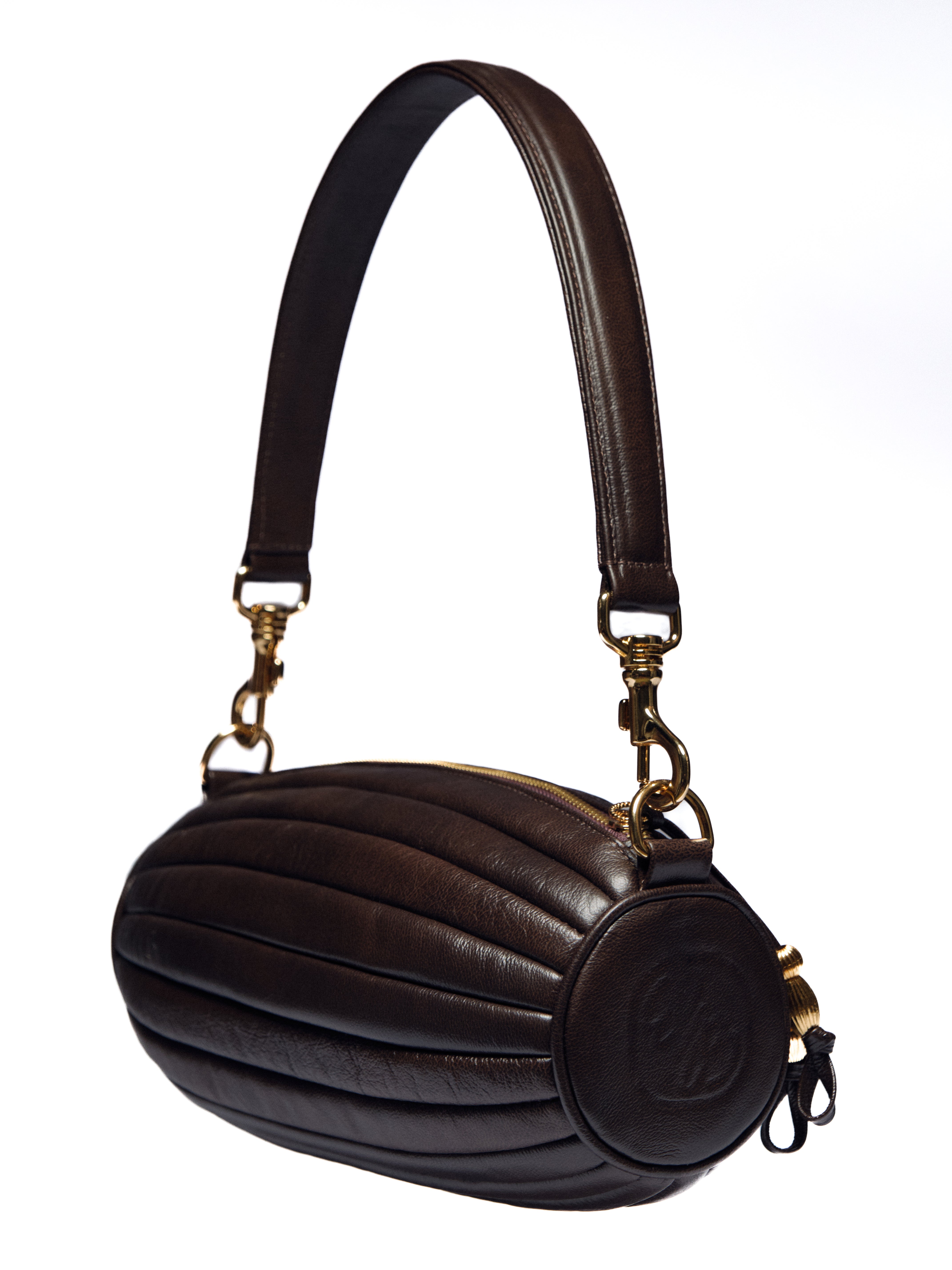 BOLSA CACAU OURO MARROM