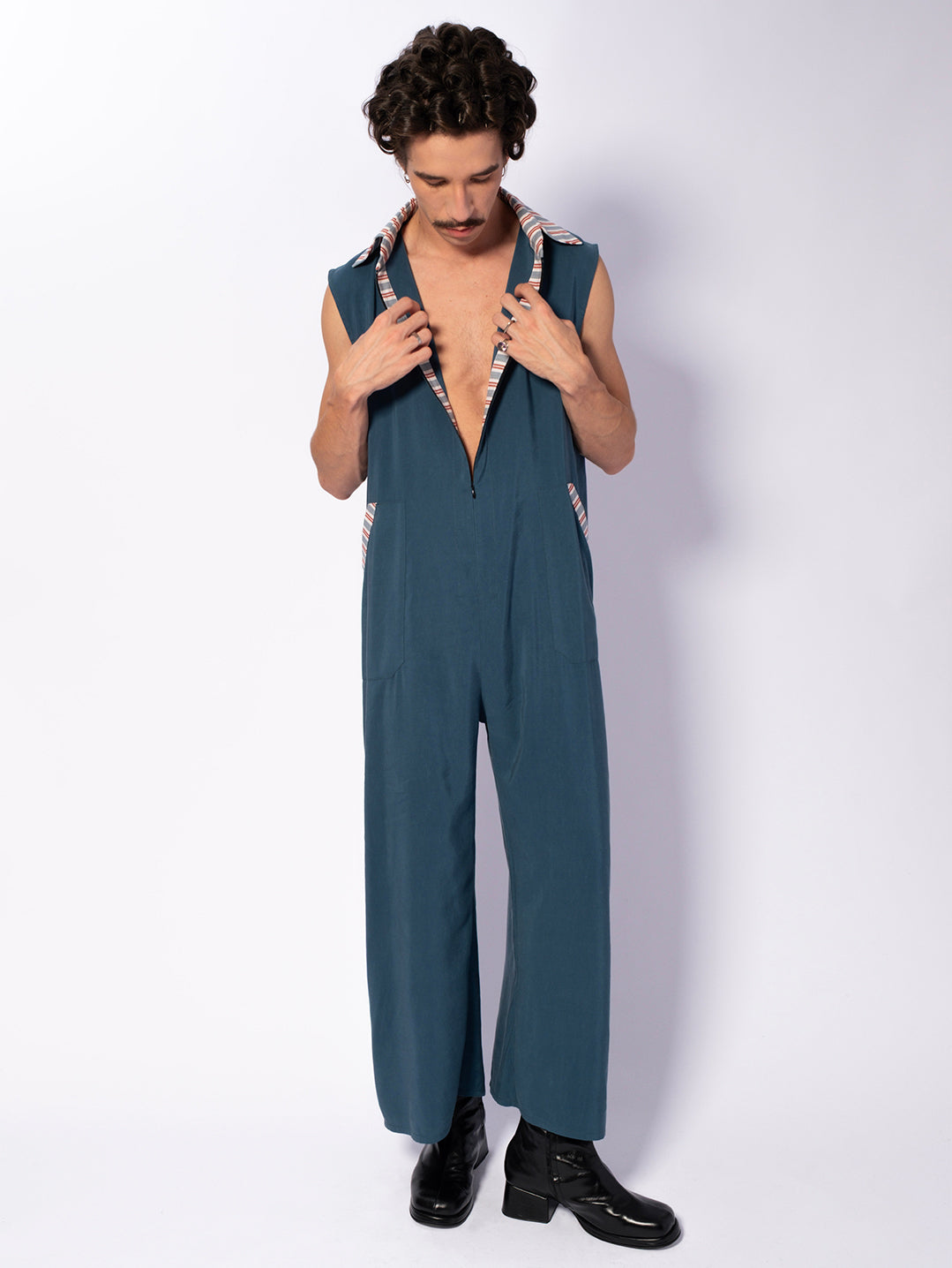 MACACÃO CHAN AZUL AÇO