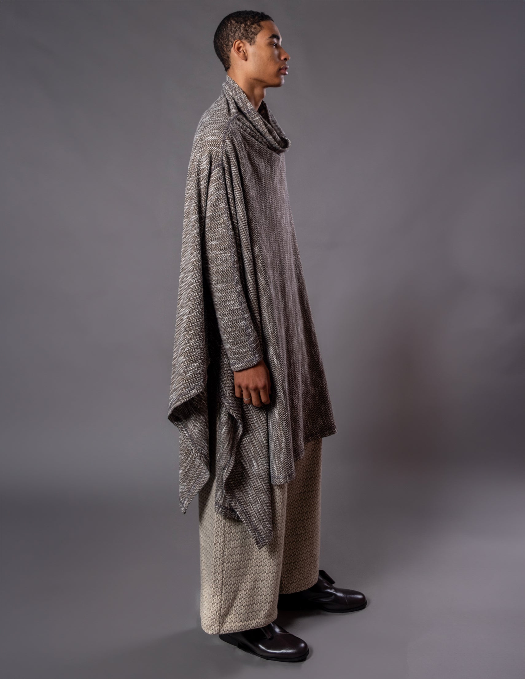 PONCHO TRICOT