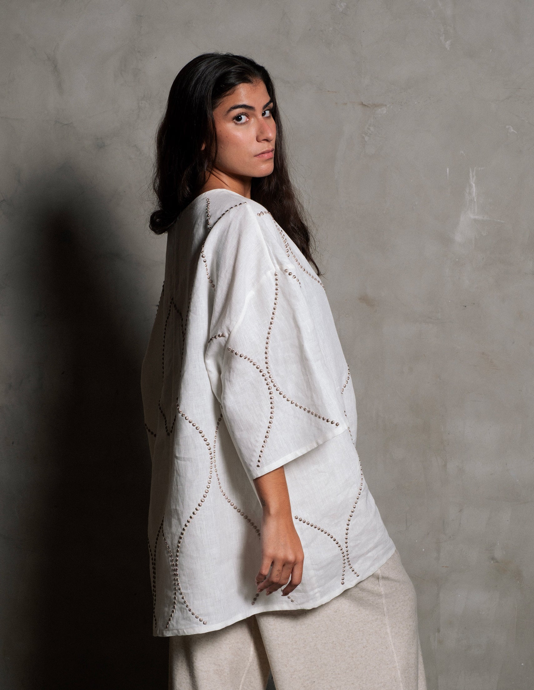 T-SHIRT FLOSI AREIA