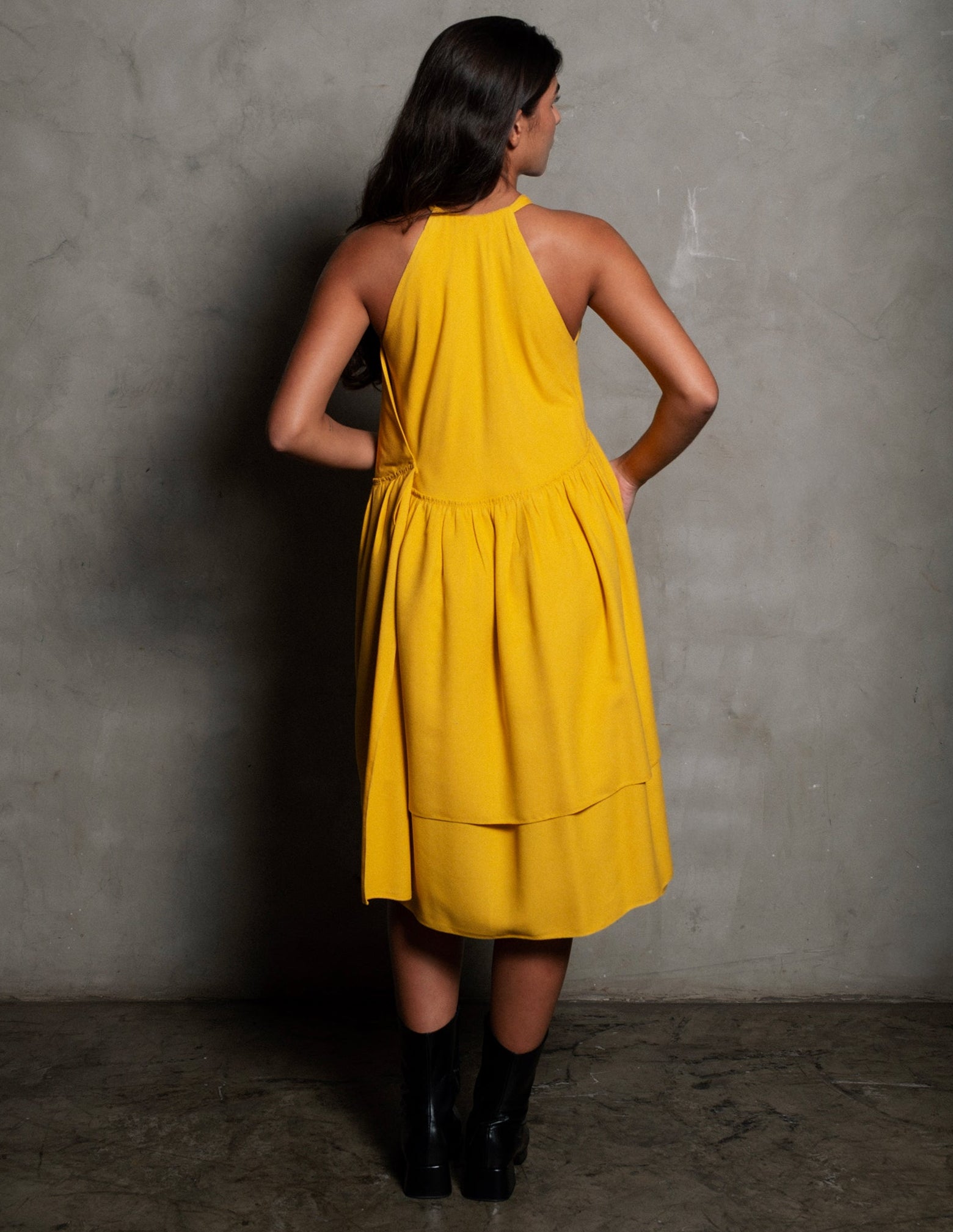 VESTIDO MALTA AMARELO