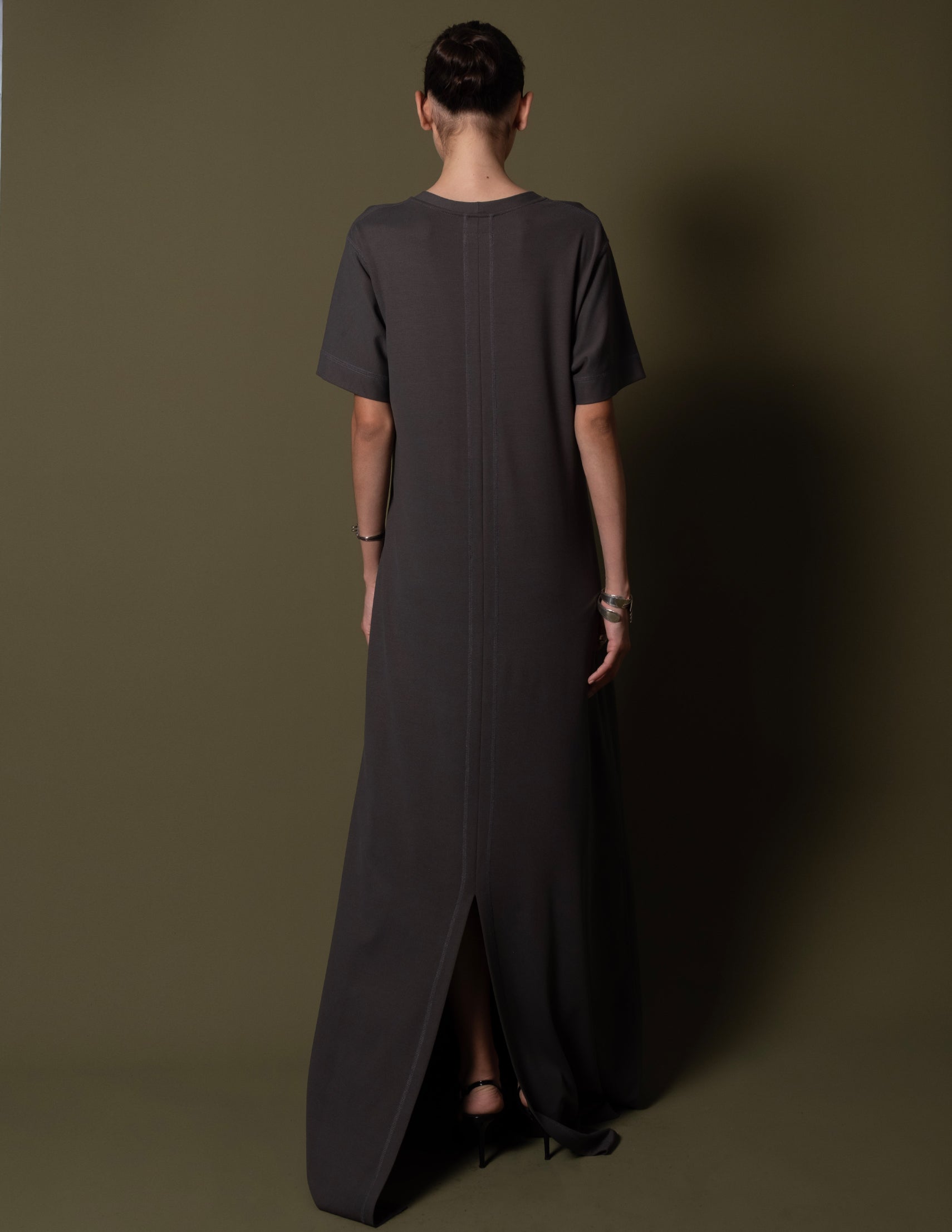 VESTIDO CECI CINZA