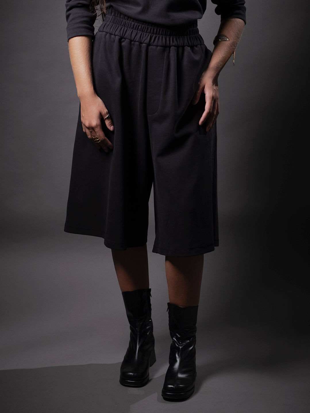 JORTS PRETO MALHA PIMA