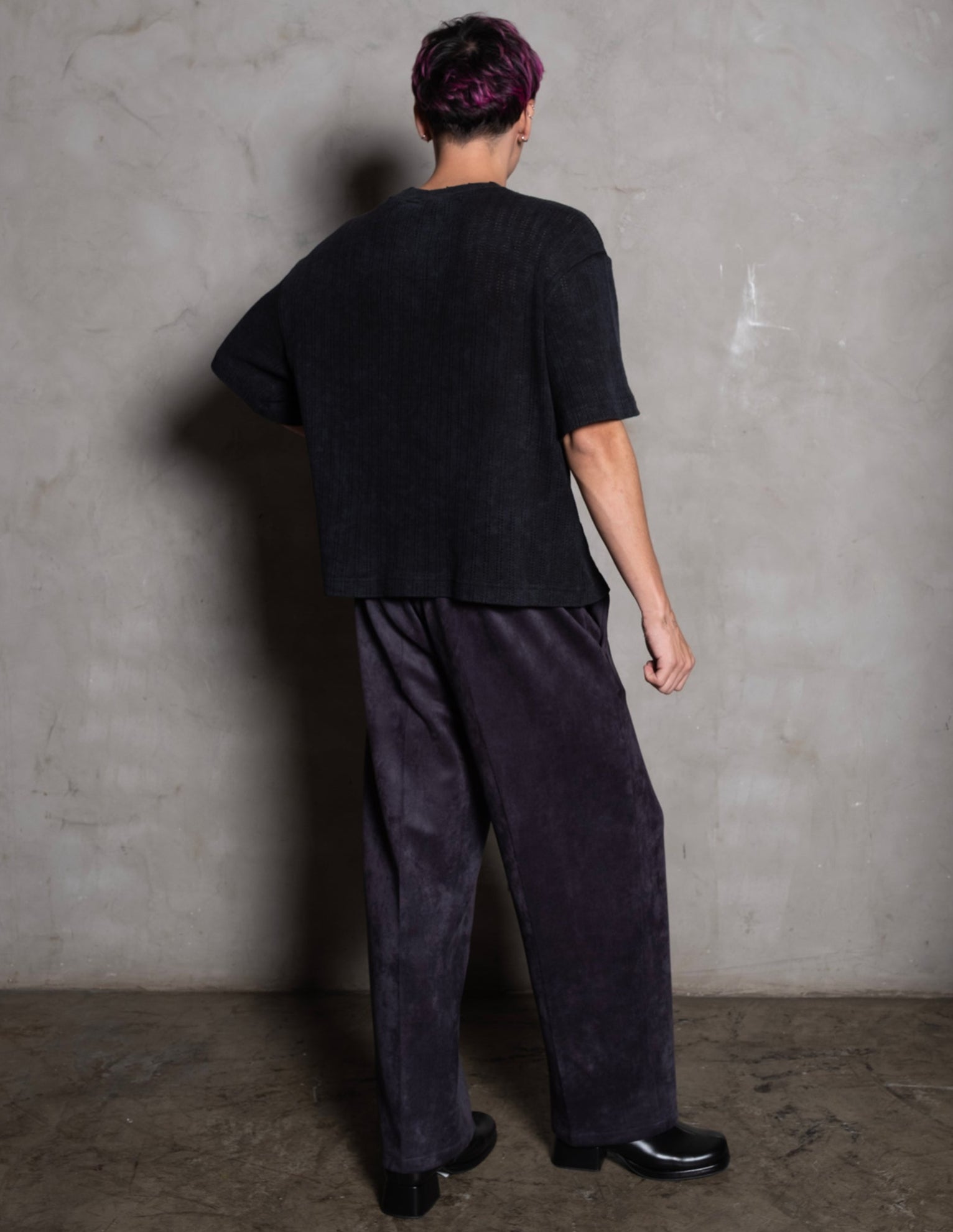 CALÇA PAULISTA SUEDE AZUL MARINHO