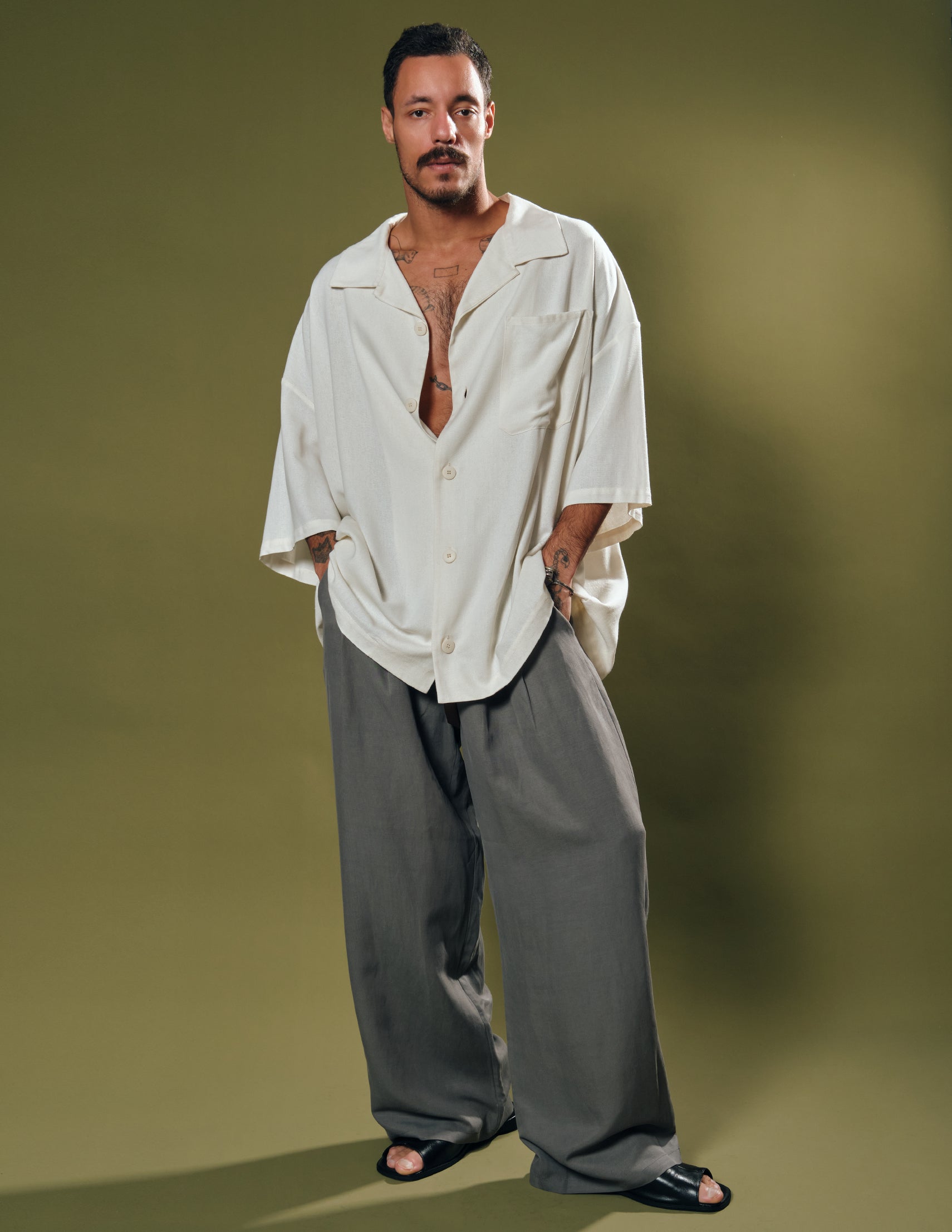 CAMISA CAPY OFF-WHITE