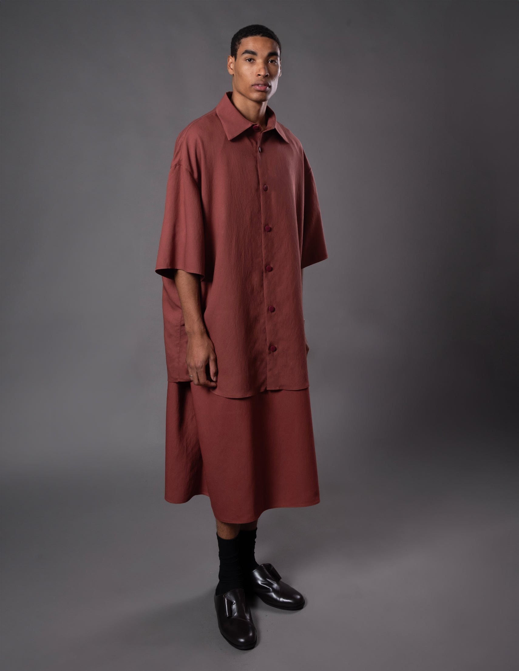 CAMISA CAPY TERRACOTA