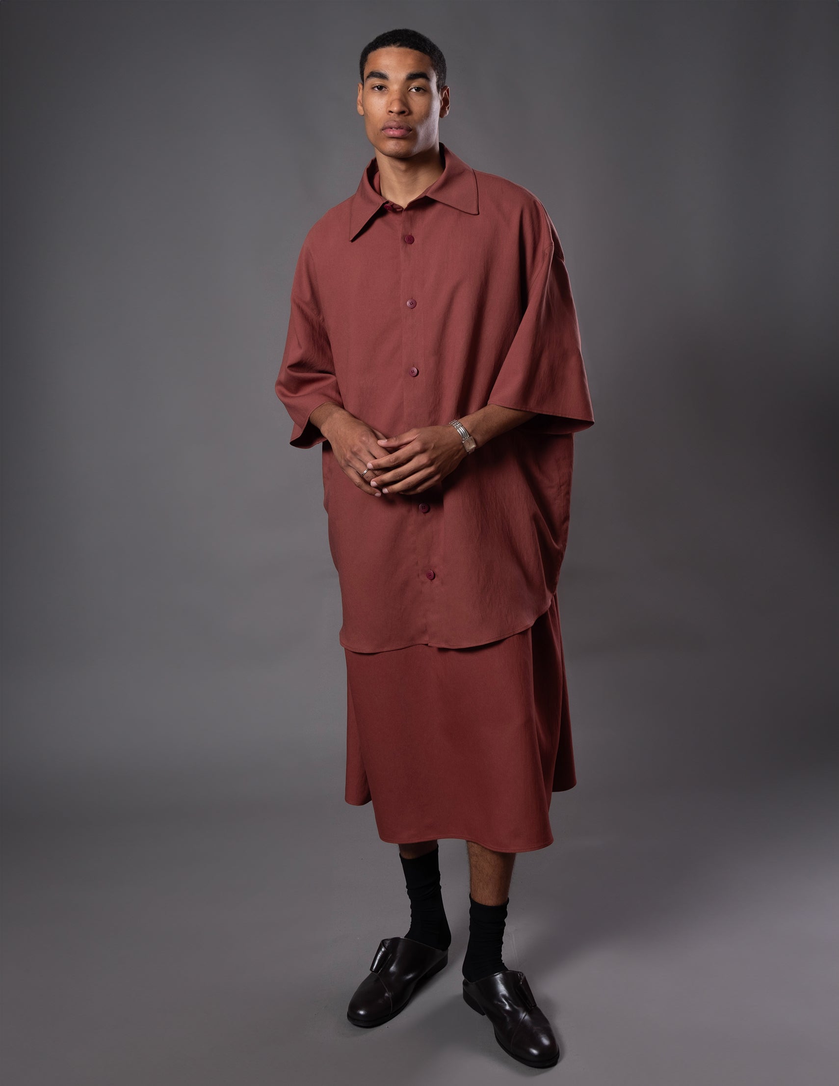 CAMISA CAPY TERRACOTA