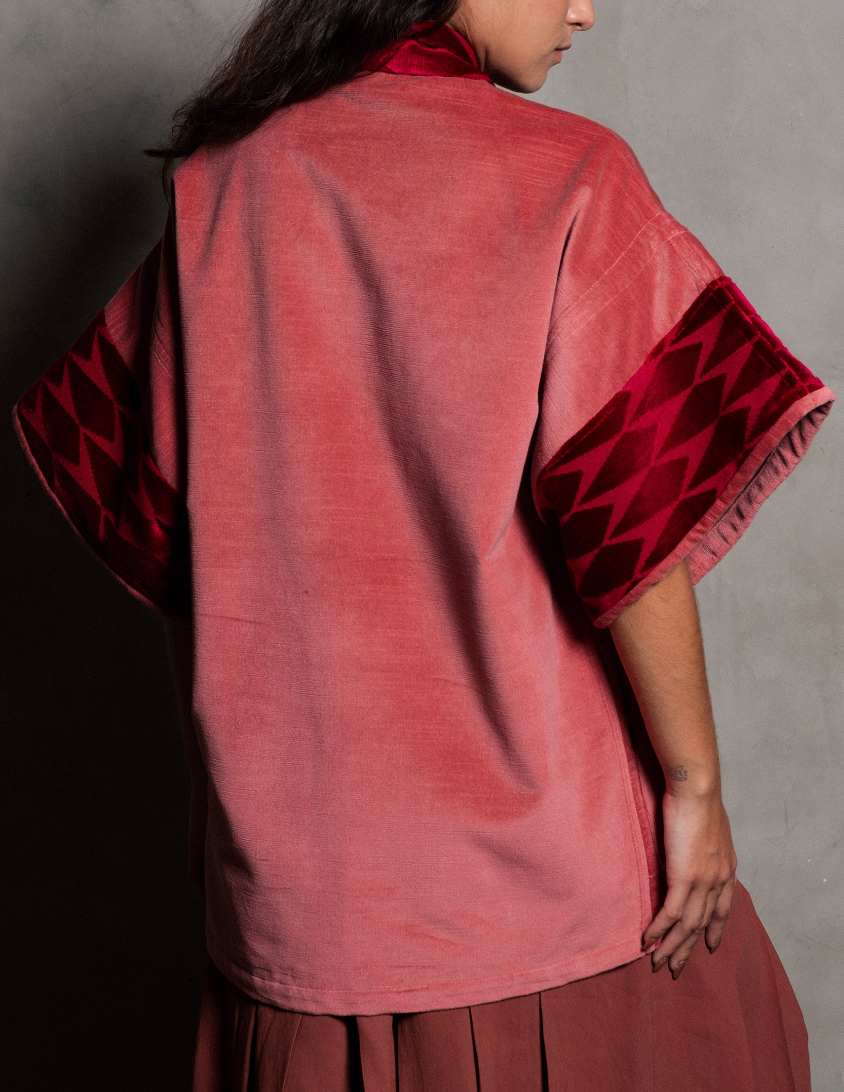 KIMONO PARIS VELUDO DE SEDA