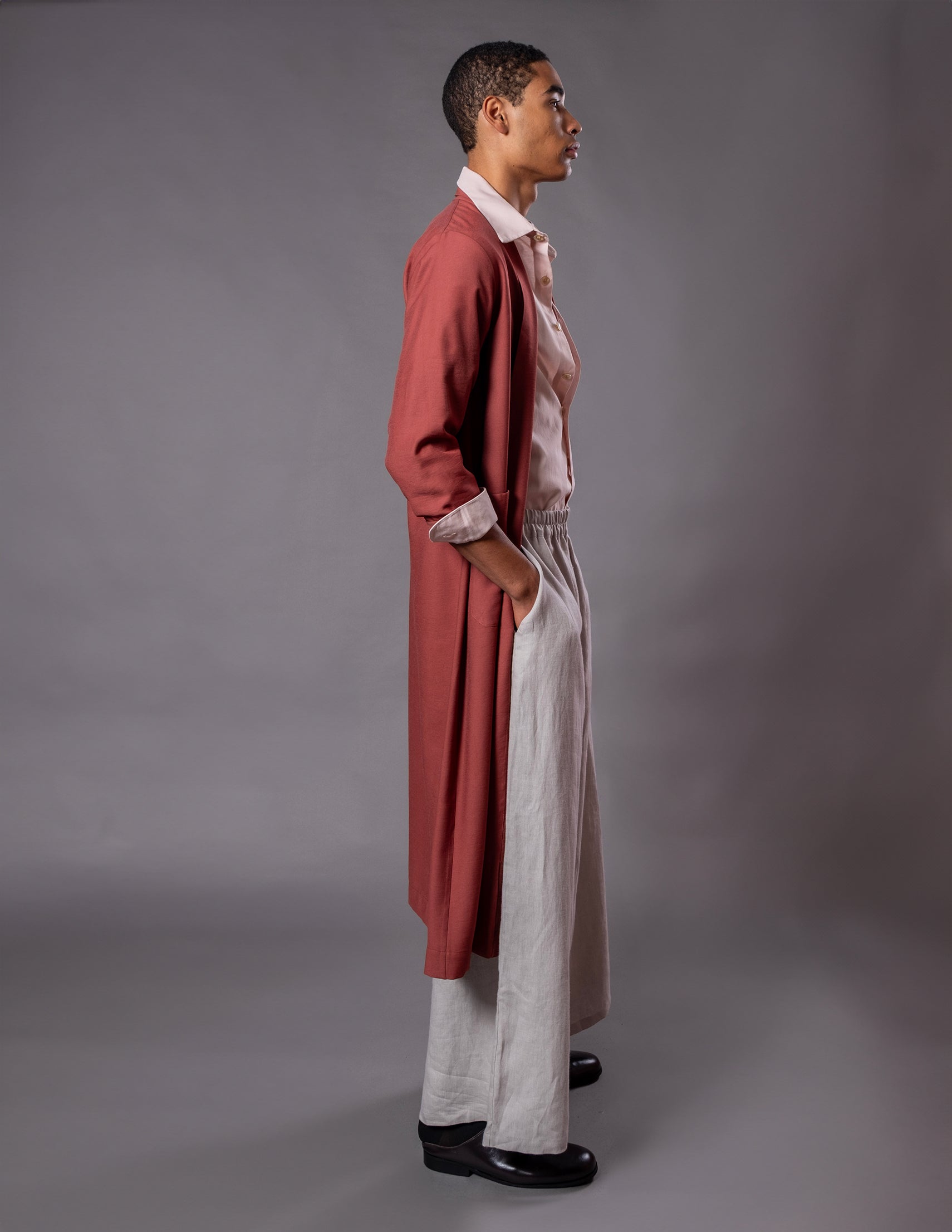 KIMONO FUJI TERRACOTA