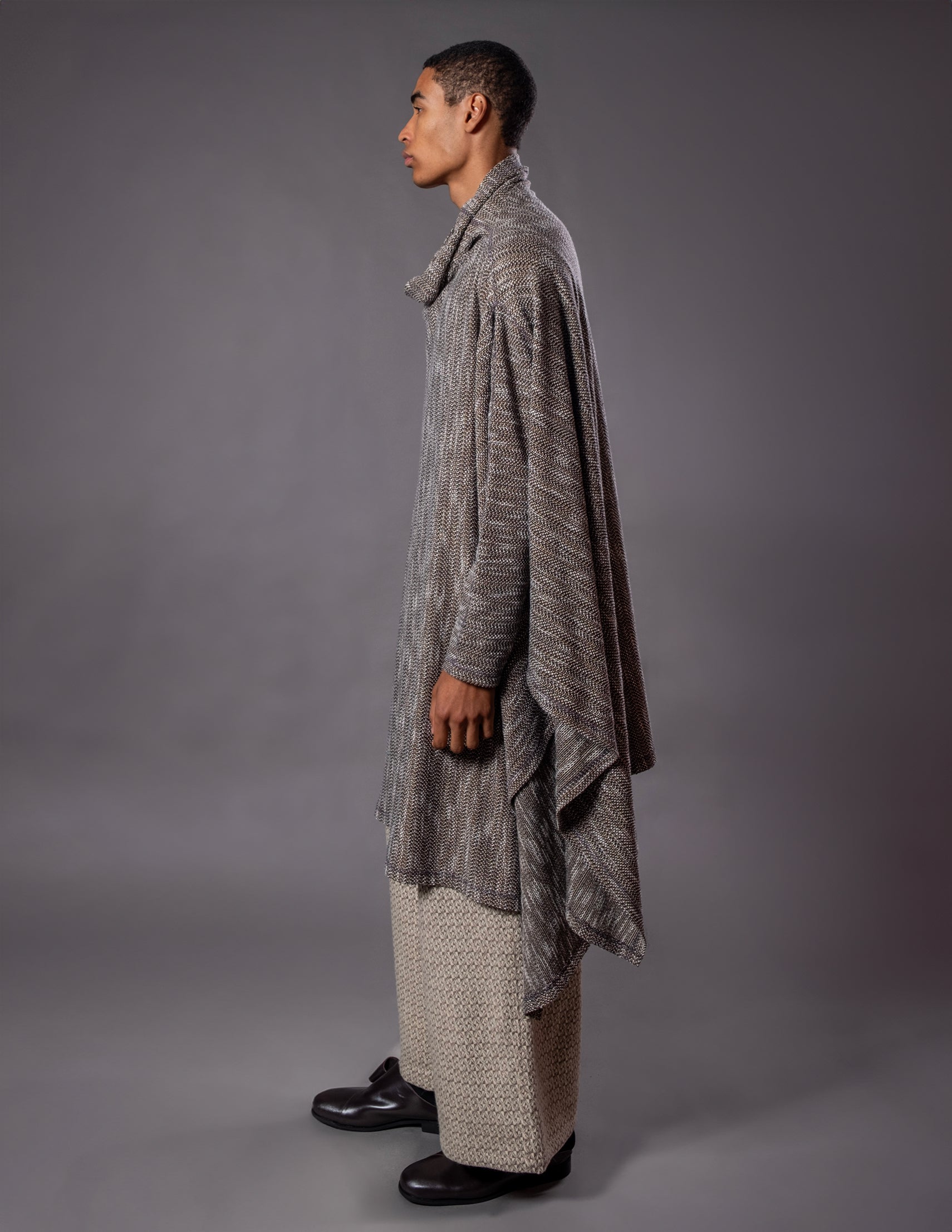 PONCHO TRICOT