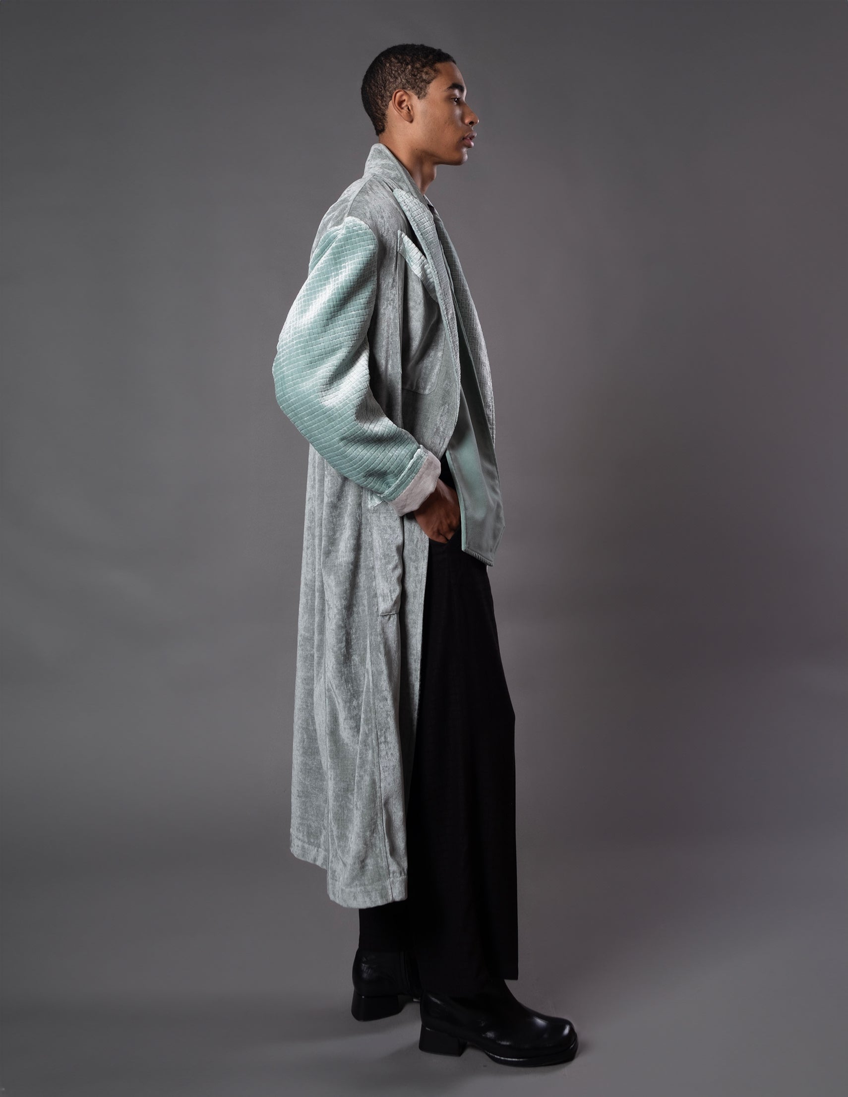 TRENCH COAT PARIS VELUDO DE SEDA