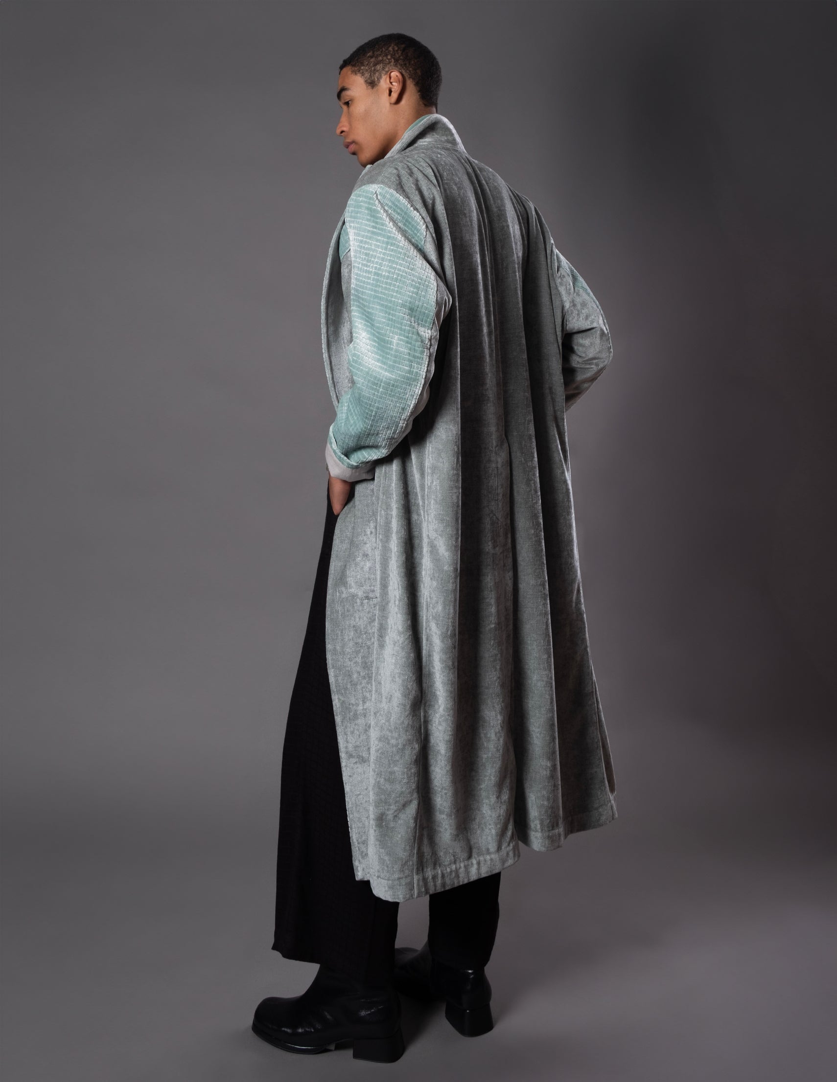 TRENCH COAT PARIS VELUDO DE SEDA