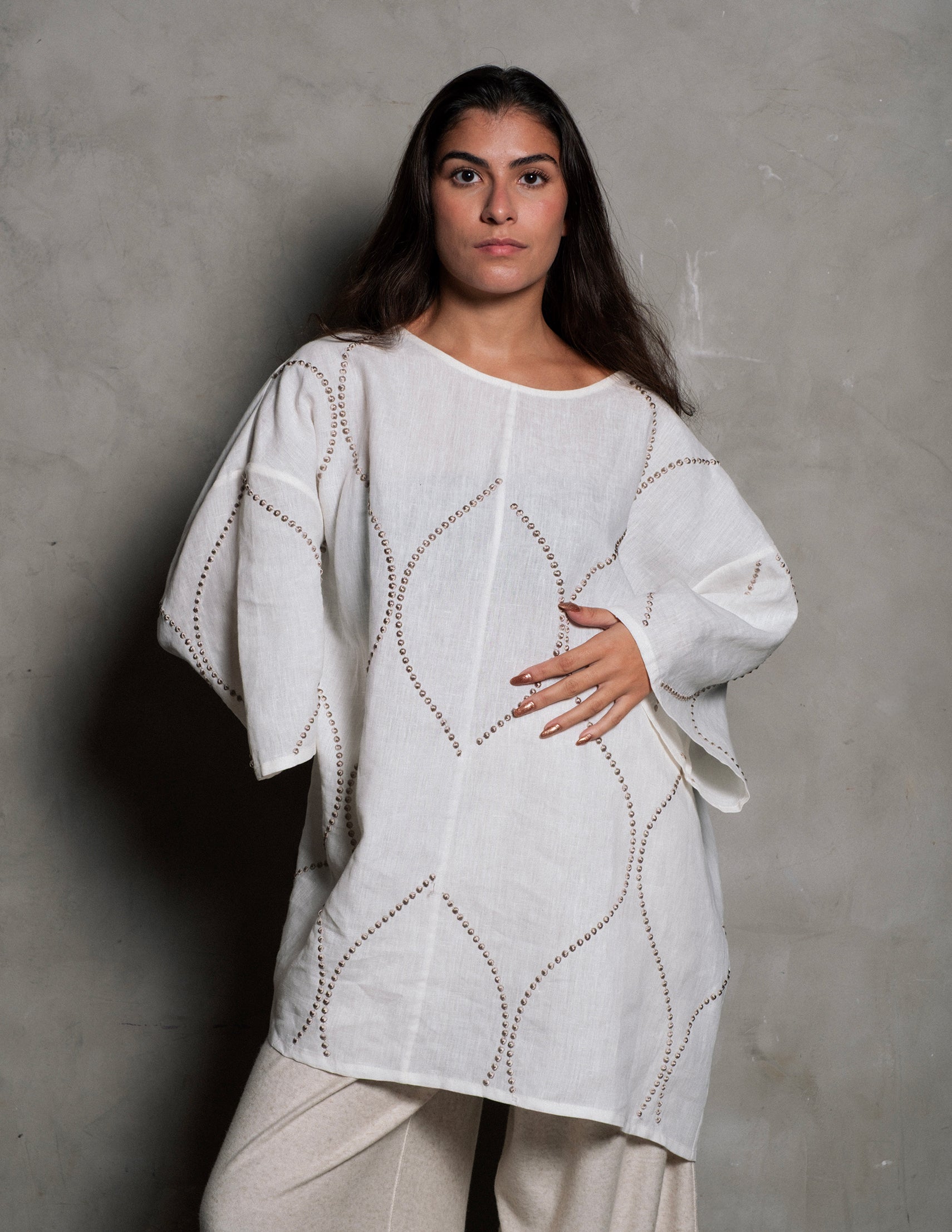 T-SHIRT FLOSI AREIA