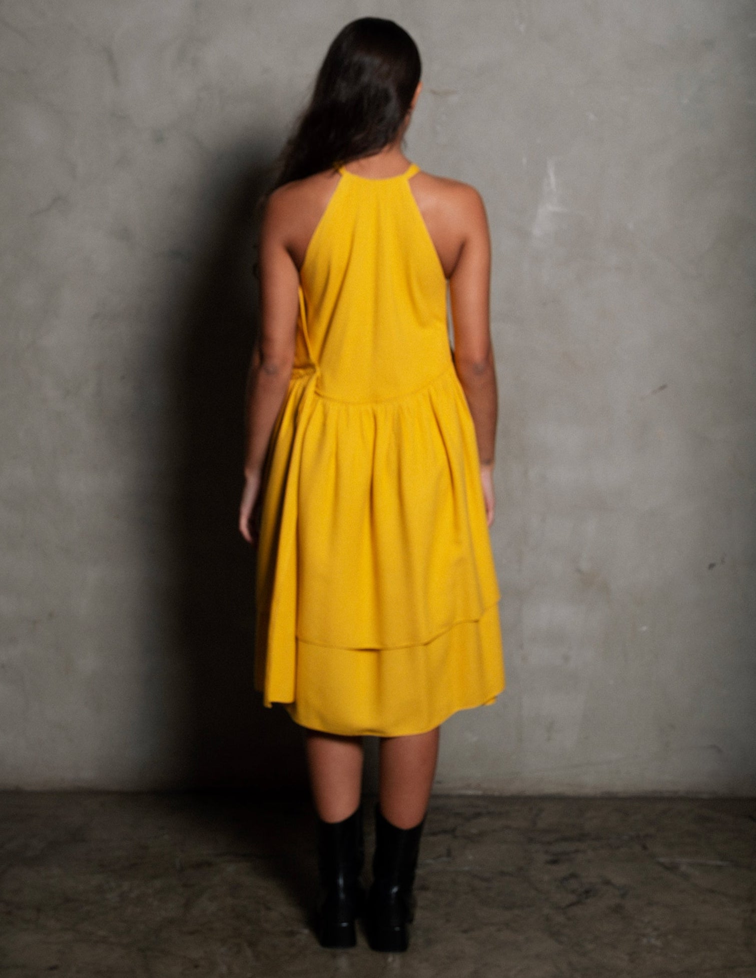 VESTIDO MALTA AMARELO